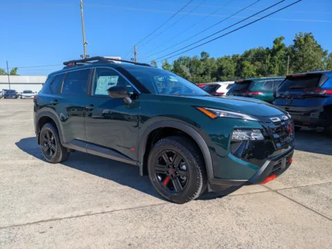 Photos of 2026 Nissan Rogue Rock Creek for sale in Vidalia, GA at Woody Folsom Nissan of Vidalia