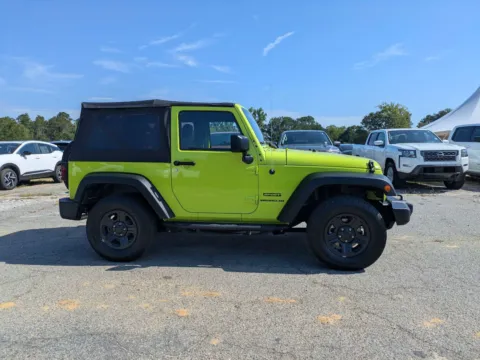 Another view of 2016 Jeep Wrangler Sport for sale in Vidalia, GA at Woody Folsom Nissan of Vidalia