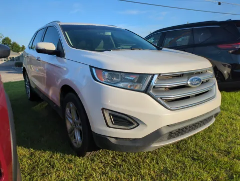 White 2017 Ford Edge Titanium for sale in Vidalia, GA