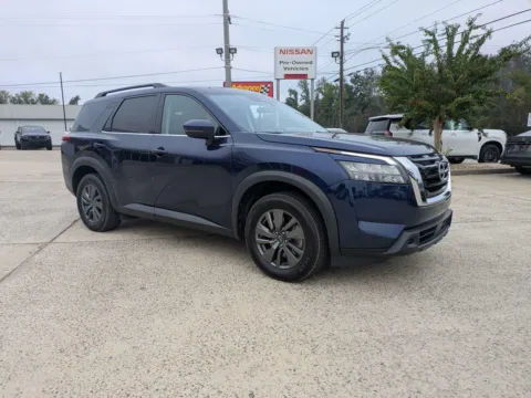 Blue 2024 Nissan Pathfinder SV for sale in Vidalia, GA