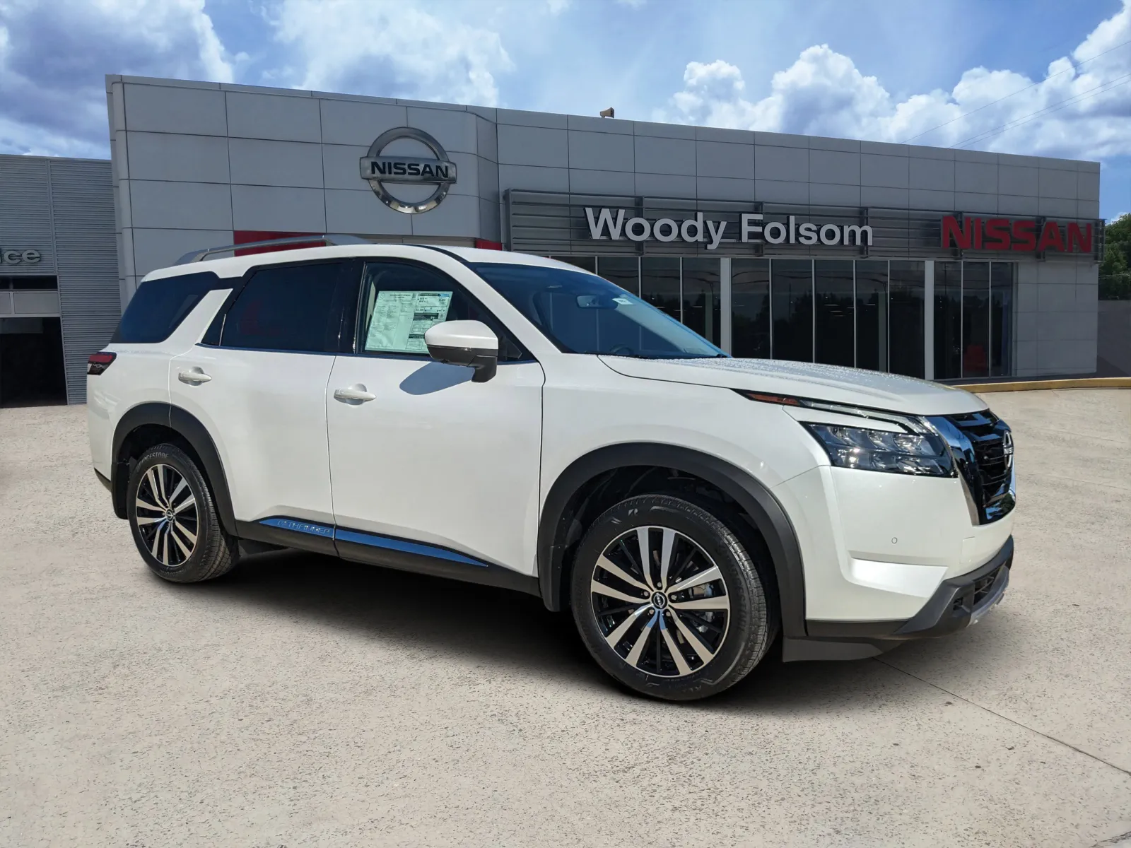 White 2025 Nissan Pathfinder Platinum for sale in Vidalia, GA