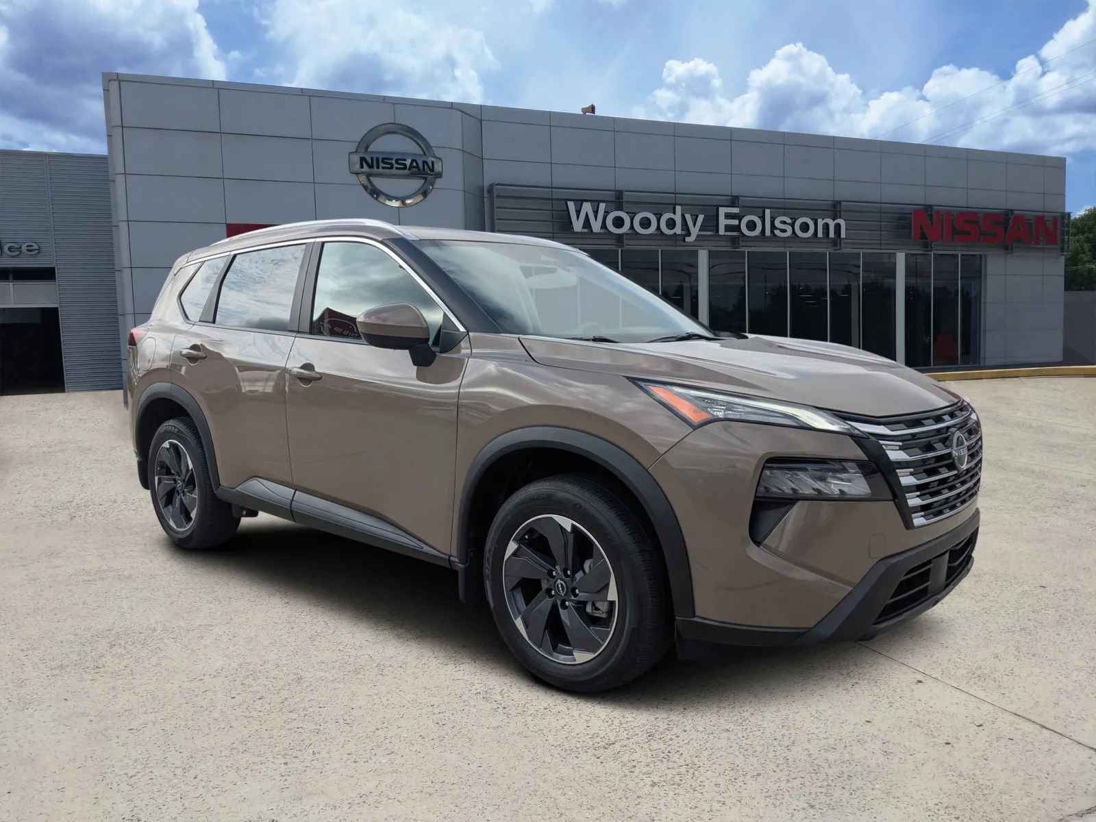 Beige 2024 Nissan Rogue SV for sale in Vidalia, GA