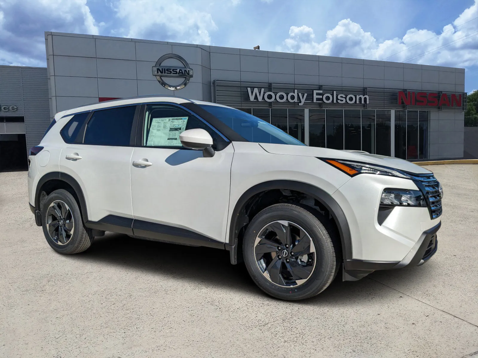 White 2025 Nissan Rogue SV for sale in Vidalia, GA
