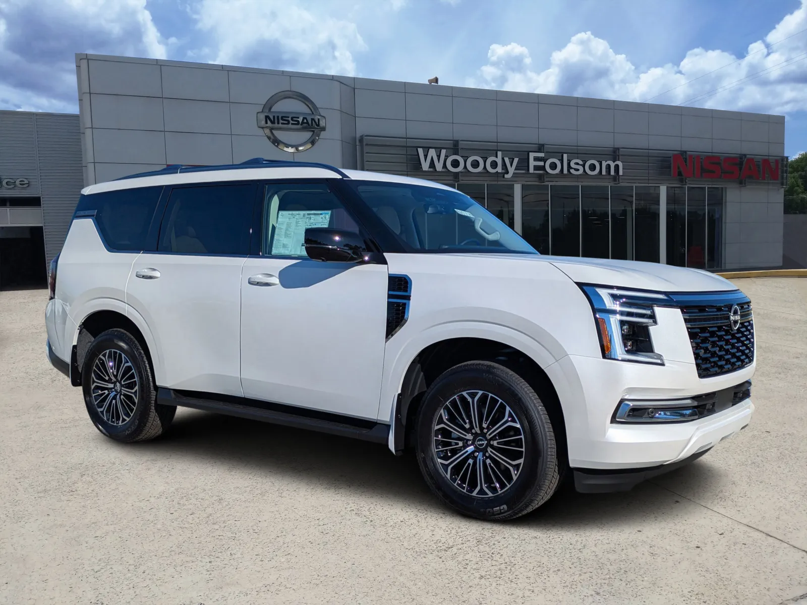 White 2026 Nissan Armada Platinum for sale in Vidalia, GA