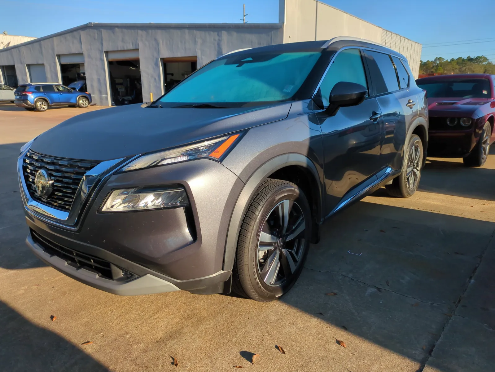 Gray 2021 Nissan Rogue SL for sale in Vidalia, GA