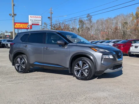 Gray 2021 Nissan Rogue SL for sale in Vidalia, GA