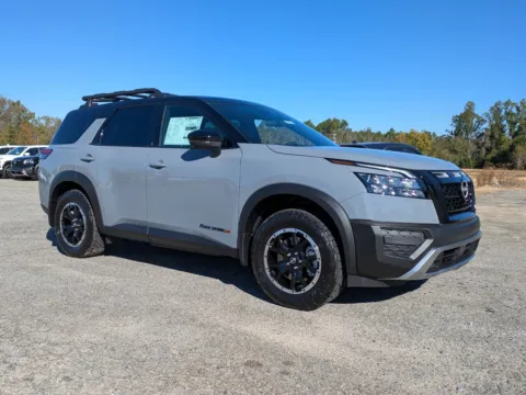Photos of 2025 Nissan Pathfinder Rock Creek for sale in Vidalia, GA at Woody Folsom Nissan of Vidalia