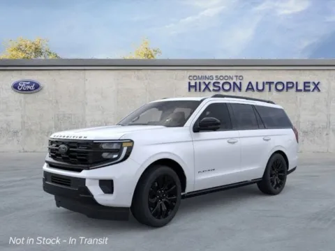 White 2025 Ford Expedition Platinum for sale in Alexandria, LA