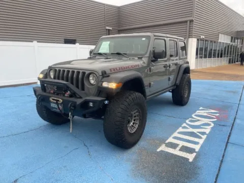 Gray 2021 Jeep Wrangler Unlimited Rubicon for sale in Alexandria, LA