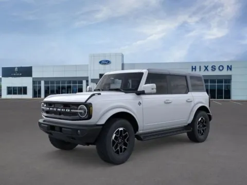 White 2025 Ford Bronco Outer Banks for sale in Alexandria, LA