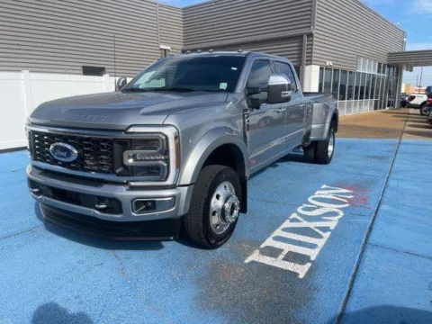Silver 2024 Ford Super Duty F-450 DRW Platinum for sale in Alexandria, LA