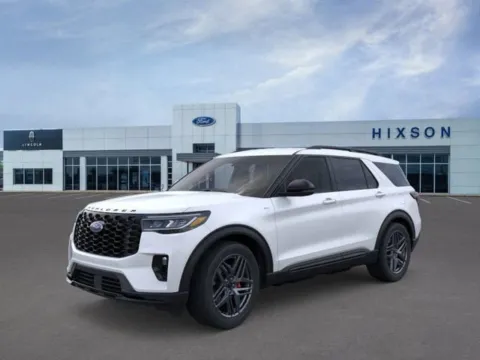 White 2025 Ford Explorer ST-Line for sale in Alexandria, LA