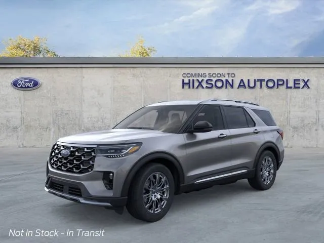 Gray 2025 Ford Explorer Platinum for sale in Alexandria, LA