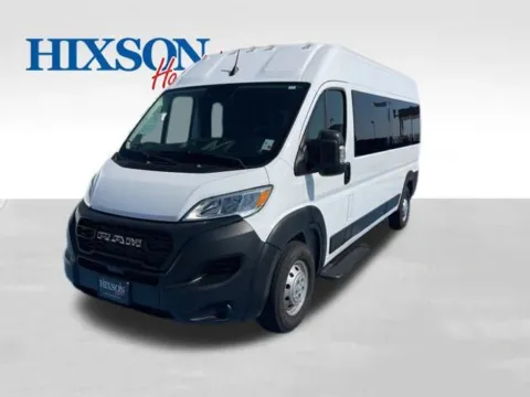 White 2023 Ram ProMaster Window Van High Roof for sale in Alexandria, LA