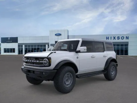 White 2025 Ford Bronco Outer Banks for sale in Alexandria, LA