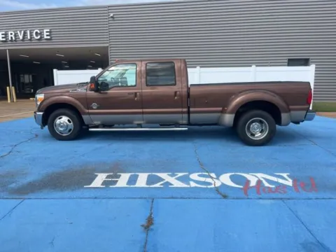 Brown 2011 Ford Super Duty F-350 DRW Lariat for sale in Alexandria, LA