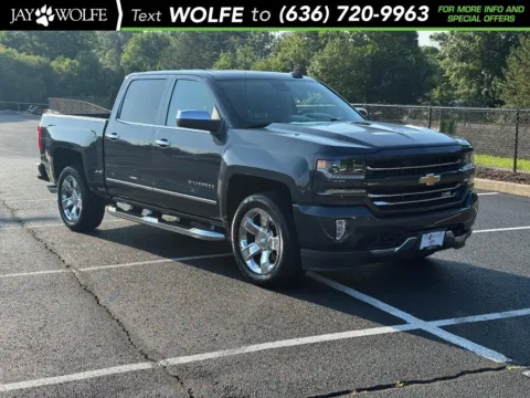 Gray 2018 Chevrolet Silverado 1500 LTZ for sale in Ballwin, MO