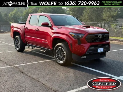 Red 2024 Toyota Tacoma Hybrid TRD Sport for sale in Ballwin, MO