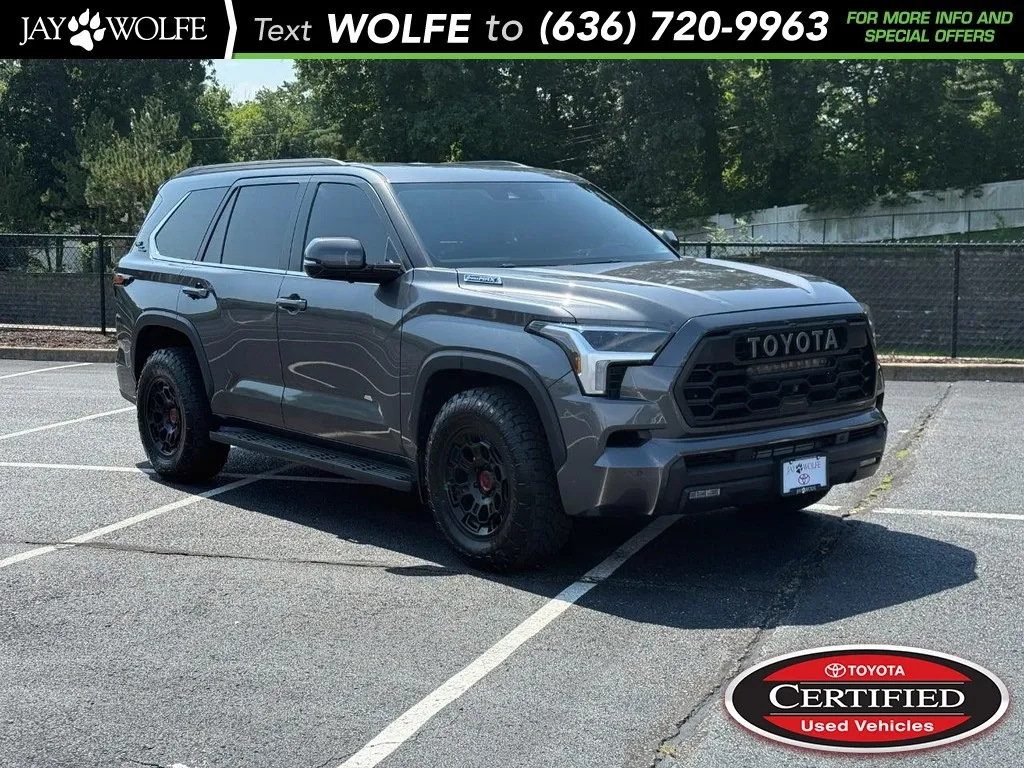 Gray 2024 Toyota Sequoia SR5 for sale in Ballwin, MO