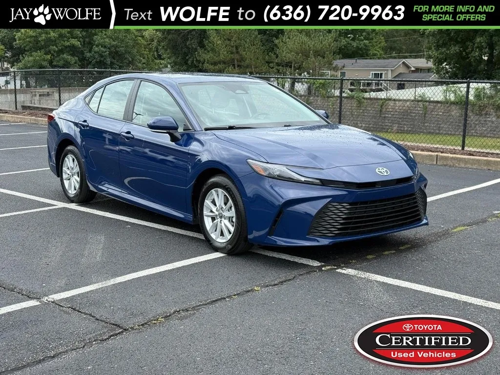 Blue 2025 Toyota Camry LE for sale in Ballwin, MO