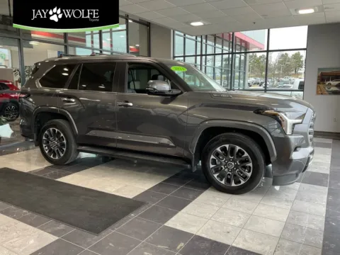 Gray 2024 Toyota Sequoia Limited for sale in Kansas City, MO