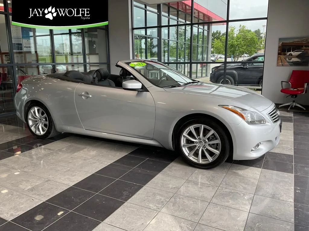 Used 2011 INFINITI G Convertible  with VIN JN1CV6FE4BM953684 for sale in Kansas City