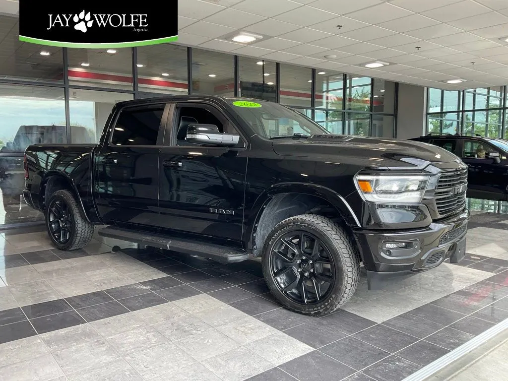 Black 2022 Ram 1500 Laramie for sale in Kansas City, MO