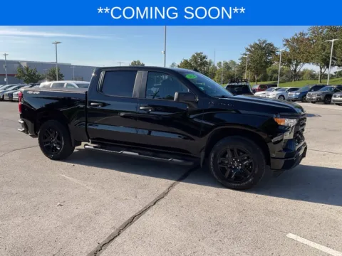 Black 2024 Chevrolet Silverado 1500 Custom for sale in Kansas City, MO