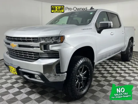 Silver 2020 Chevrolet Silverado 1500 LT for sale in Longview, WA