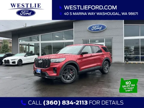 Red 2025 Ford Explorer ST for sale in Longview, WA