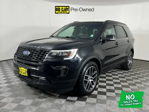 Black 2018 Ford Explorer Sport for sale in Longview, WA
