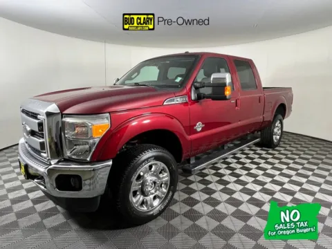 Red 2015 Ford F-350SD Lariat for sale in Longview, WA