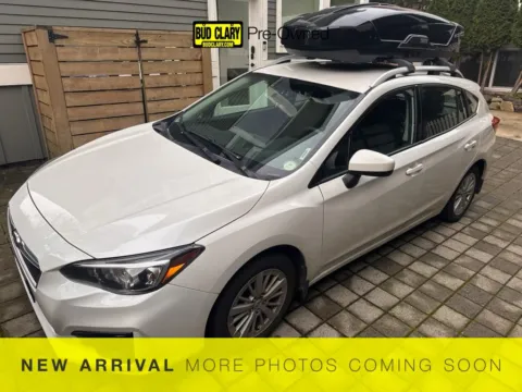 White 2017 Subaru Impreza 2.0i Premium for sale in Longview, WA