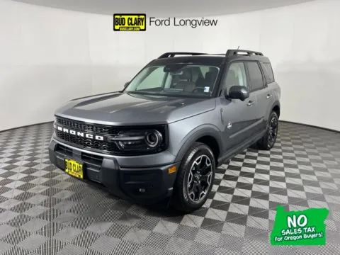 Gray 2025 Ford Bronco Sport Outer Banks for sale in Longview, WA