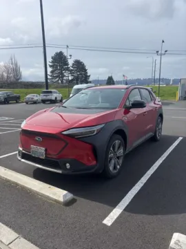 Red 2025 Subaru Solterra Limited for sale in Longview, WA