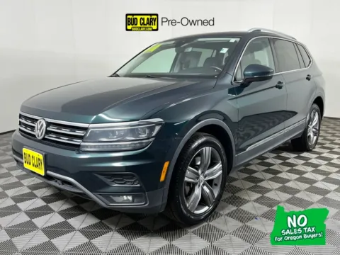 Green 2018 Volkswagen Tiguan 2.0T SEL Premium for sale in Longview, WA