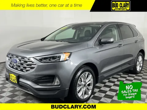 Gray 2023 Ford Edge Titanium for sale in Longview, WA