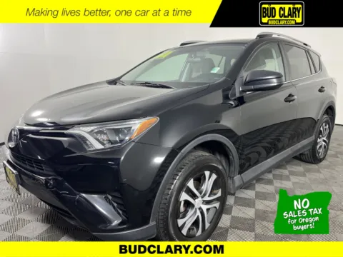 Black 2016 Toyota RAV4 LE for sale in Longview, WA