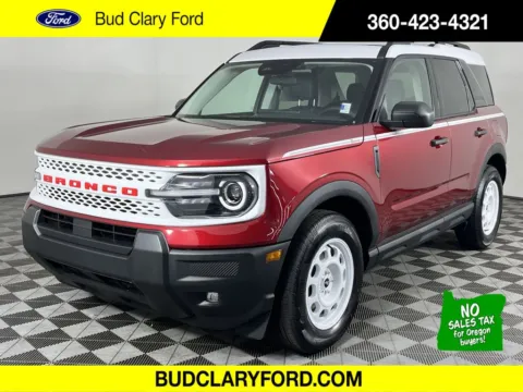 Red 2025 Ford Bronco Sport Heritage for sale in Longview, WA