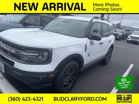 White 2021 Ford Bronco Sport Big Bend for sale in Longview, WA