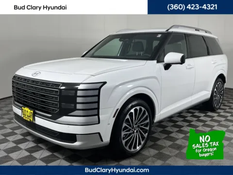 White 2026 Hyundai Palisade Calligraphy for sale in Longview, WA