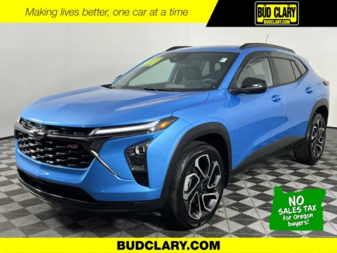 Blue 2025 Chevrolet Trax 2RS for sale in Longview, WA
