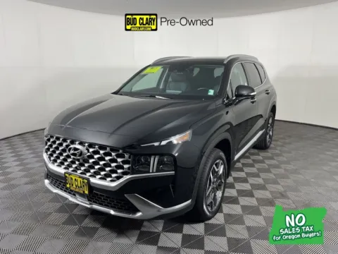 Black 2022 Hyundai Santa Fe Limited for sale in Longview, WA