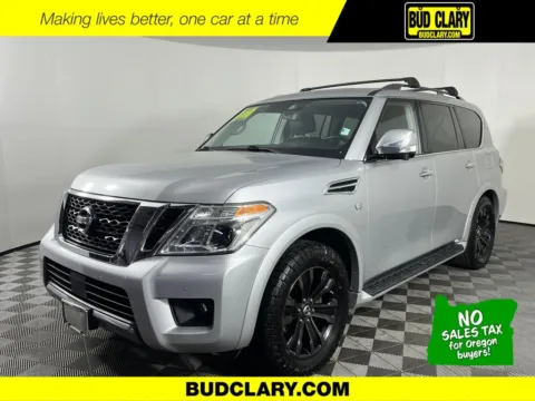 Silver 2019 Nissan Armada Platinum for sale in Longview, WA
