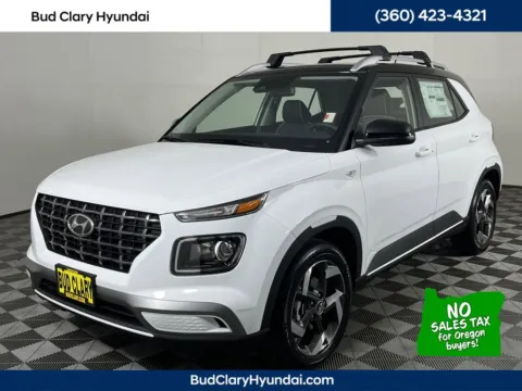White 2026 Hyundai Venue SEL for sale in Longview, WA