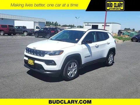 White 2022 Jeep Compass Latitude for sale in Longview, WA