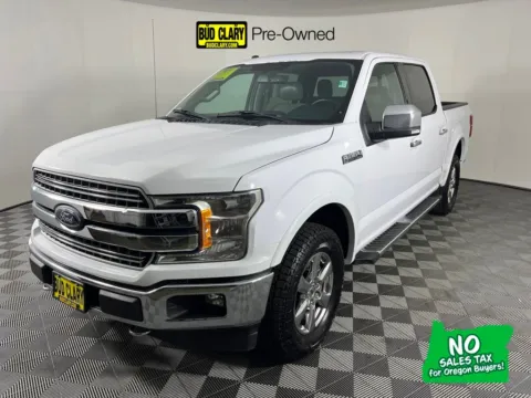White 2018 Ford F-150 Lariat for sale in Longview, WA