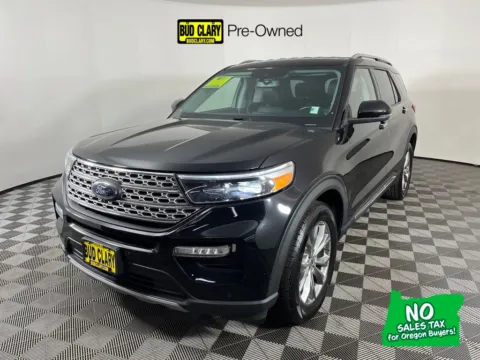 Black 2022 Ford Explorer Limited for sale in Longview, WA