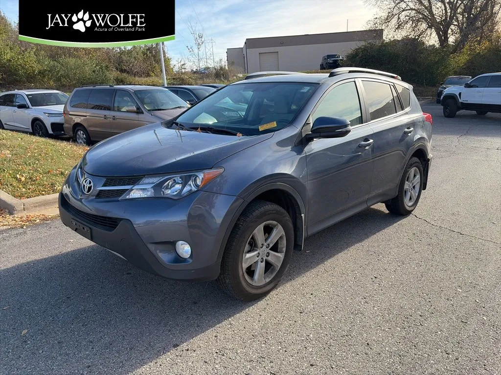 Blue 2014 Toyota RAV4 XLE for sale in Overland Park, KS