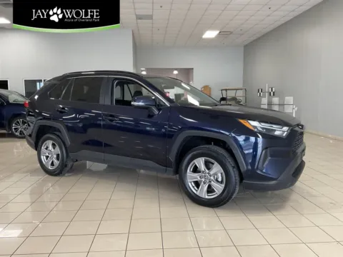 Blue 2024 Toyota RAV4 XLE for sale in Overland Park, KS